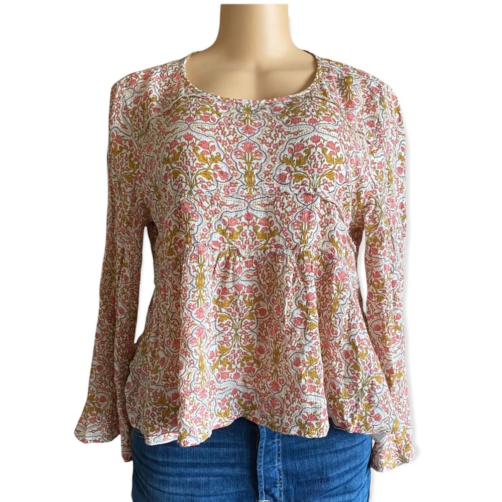 Wild Pearl Boho Top size S